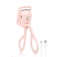 Xusx111 - Curler De Pestañas Calentados Eléctricos Para Mujeres - Curler De Pestañas Calentados Recargables Usb Con Calentamiento Rápido, Ajustes De Múltiples Temperaturas, Curl Natural 24H, Silicona