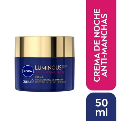Cellular Luminous Crema De Noche Regeneradora 50 Ml Nivea