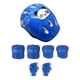 thumbnail image 4 of Kit De Casco De Bicicleta Para Ni?os, Casco De Monopatín Portátil Para Patinaje, Monopatín, Patín, Azul, 4 of 5