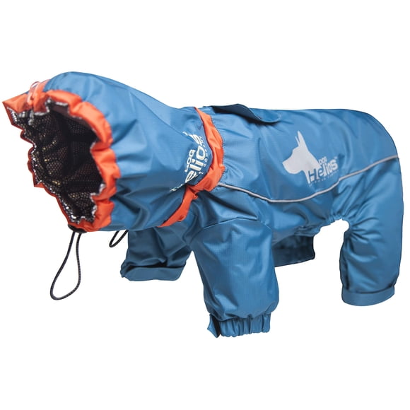 Abrigo chamarra para perro DOGHELIOS 'Weather-King' talla X-Small azul