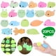 thumbnail image 2 of Purpurina Squishy LEEHUR Mochi 20 Unidades Animales Que Brillan En La Oscuridad, 2 of 3
