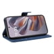 thumbnail image 5 of Funda tipo cartera con tapa para Motorola Edge 50 Neo con tarjetero, soporte y cubierta magnética Azul, 5 of 6