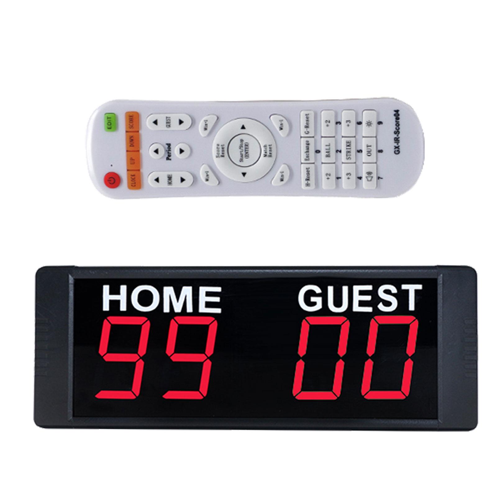 Magideal - Mini Electrónico Con Telemando Profesion Fácil De Utilizar Carcasa De Aleación De Aluminio Montaje En Pared Béisbol Juegos De Interior , 1,5 Pulgadas 15 Pulgadas