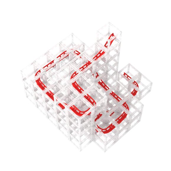 Posavasos MagnetCubes DesignNest Marble Run, 127 piezas
