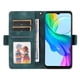 thumbnail image 4 of Carcasa FOXDOCK Vivo Y18/Y18E de cuero PU, diseño acolchado clásico, protección contra caídas y rayones, 4 of 5