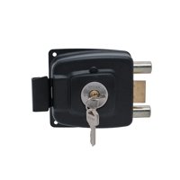 Stark Design - Cerradura De Sobreponer Mecánica, Para Puertas De Abatir Metálicas O De Madera. Sku: Sd120