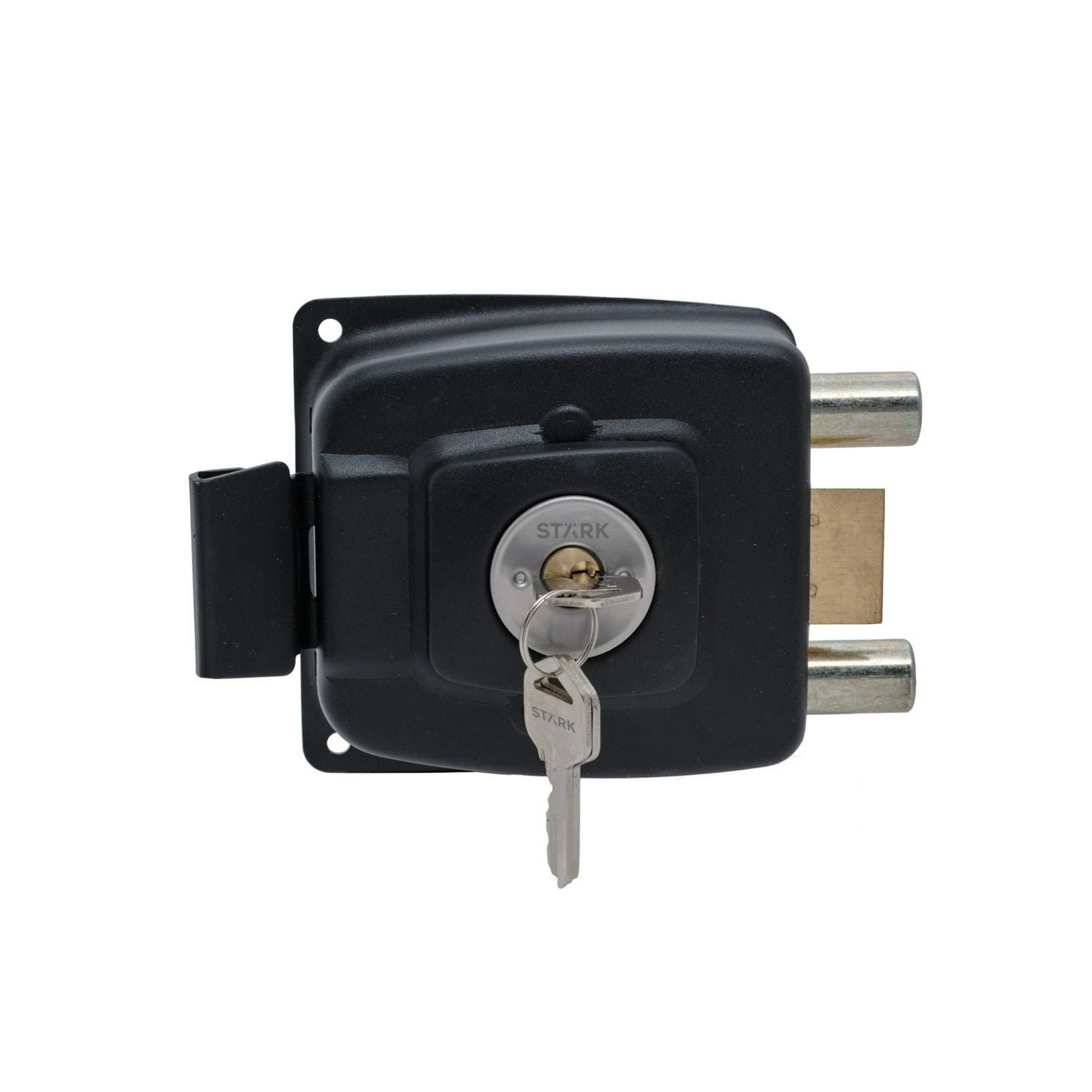 Stark Design - Cerradura De Sobreponer Mecánica, Para Puertas De Abatir Metálicas O De Madera. Sku: Sd120