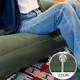 thumbnail image 3 of Colchón Inflable Individual 1 Plaza Con Almohada y Inflador Vidita Color Verde, 3 of 3