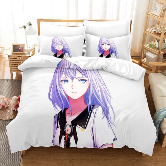 Beatless Bedding Set Single Twin Full Size Bed Set Adult Kid Bedroom Duvet cover Sets ing Anime Bed Sheet Set Bed Sheets