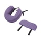 thumbnail image 3 of 3 Piezas Soporte para Cara de Masaje Cojín para Camilla Cabezal de Cuna Apoyabrazos Desmontable Y Almohada de Spa con Diseño Ergonómico Adecuado para Púrpura, 3 of 5