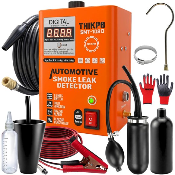 Máquina de Humo THIKPO 12V Digital para Detección de Fugas EVAP