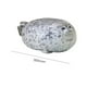 thumbnail image 3 of Juguete Peluche Cojin Foca Bebe 30cm Felpa Gris Infantil, 3 of 6