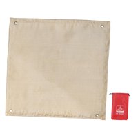 Magideal - Camping De Techo A Prueba De Fuego Fire Matte, Aislamiento Térmico Versátil Con Bolsas De Caldo, Alfombra A Prueba De Fuego Para Jardín Al Aire Libre 50Cmx50Cm