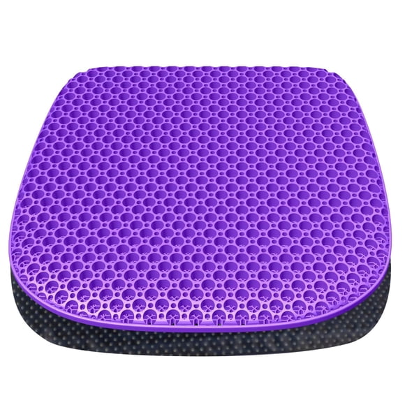 Cojín de gel para asiento TONINT grande 43 x 38 cm con funda antideslizante