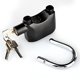 thumbnail image 2 of Candado Lianshi con alarma de 110 dB A anti‑robo negro con llaves, 2 of 9