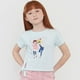 thumbnail image 3 of Polera Niña Kids Fun Turquesa Corona, 3 of 5