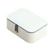 thumbnail image 2 of Caja De Almacenamiento De Joyas Organizador De Joyas Moderno Para Pulseras Novia L Blanco, 2 of 5