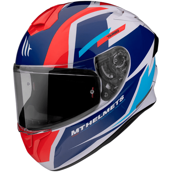 Casco para moto MT Targo Pro Sound D15 Rojo Perla Brillo 2XL