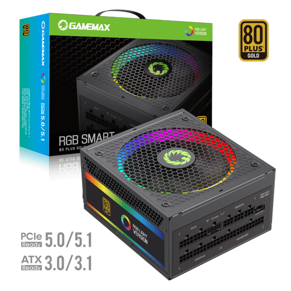 RGB-Smart 850 PRO BK(ATX3/3.1 PCIe5/5.1)