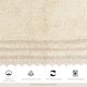 thumbnail image 5 of Alfombra RAJRANG de Algodón Absorbente Reversible 86x53 cm, 5 of 6