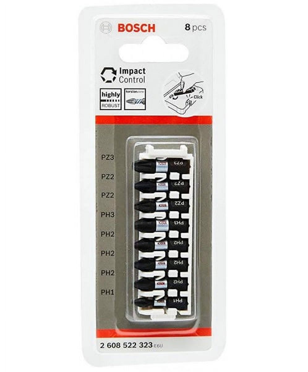 Bosch - Set 8 Pcs Puntas Atornillar Ph/Pz Mm