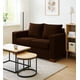 thumbnail image 1 of Sofa Cedric 2 Cuerpos Café, 1 of 2