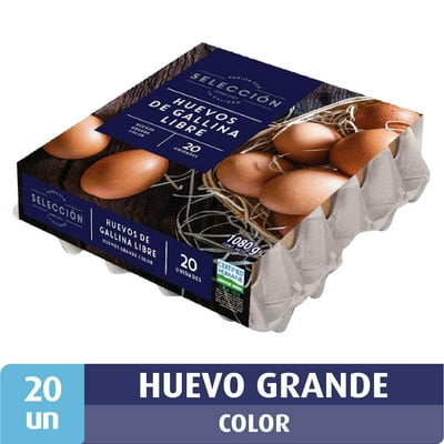Huevos Grandes Color 20 Un 20 Un Selección