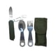 thumbnail image 1 of Set De Navaja Para Camping Con Cuchara Y Tenedor Con Funda, 1 of 4