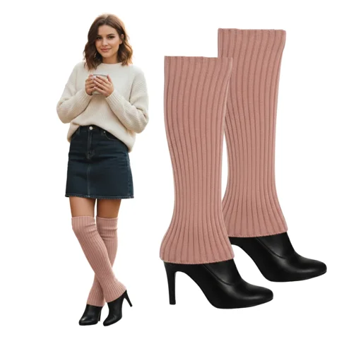 Genérico - Polainas Calentadores Juvenil Escolar Y Uso Diario 100% Lana