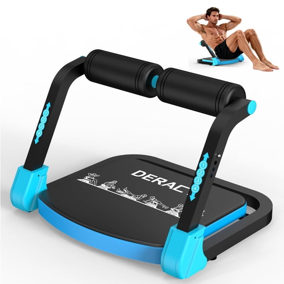Máquina ajustable para abdominales DERACY azul
