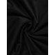thumbnail image 5 of INSPIRE CHIC Camisón de Manga Corta para Mujer Regreso a Clases Camisa de Dormir con Botones y Cuello con Muesca Vestido de Descanso Mini de Mezcla de Algodón Suave M Negro, 5 of 6
