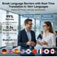 thumbnail image 3 of Lentes Inteligentes Fecoul con IA, Bluetooth 5.4 y Traductor de 164 idiomas, 3 of 9