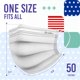 thumbnail image 5 of Mascarilla Facial Medtecs CoverU Desechable de 3 Capas 50 unidades, 5 of 5
