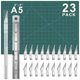 thumbnail image 1 of Cuchillo Exacto DIYSELF Kit de 23 Piezas para Arte y Scrapbooking, 1 of 6