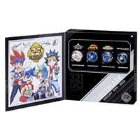 Set De 4 Trompos De Ataque Beyblade X 25º Aniversario