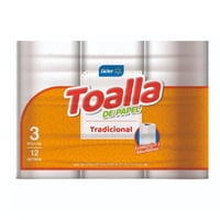Toalla De Papel Tradicional Doble Hoja 12 M 3 Un Lider