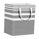 thumbnail image 2 of Cesto De Ropa Canasto De Almacenamiento Organizador Plegable Para Almohadas Bolso Artículos De Tocador 100ml Y Ancho Gris, 2 of 3