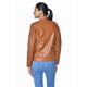 thumbnail image 5 of Chaqueta Cuero Sharo Classic Leather Marrón Chocolate, 5 of 8