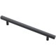 thumbnail image 4 of Tiradores de barra Elegant Decor Dior negro mate 25,5 cm, set de 10, 4 of 6