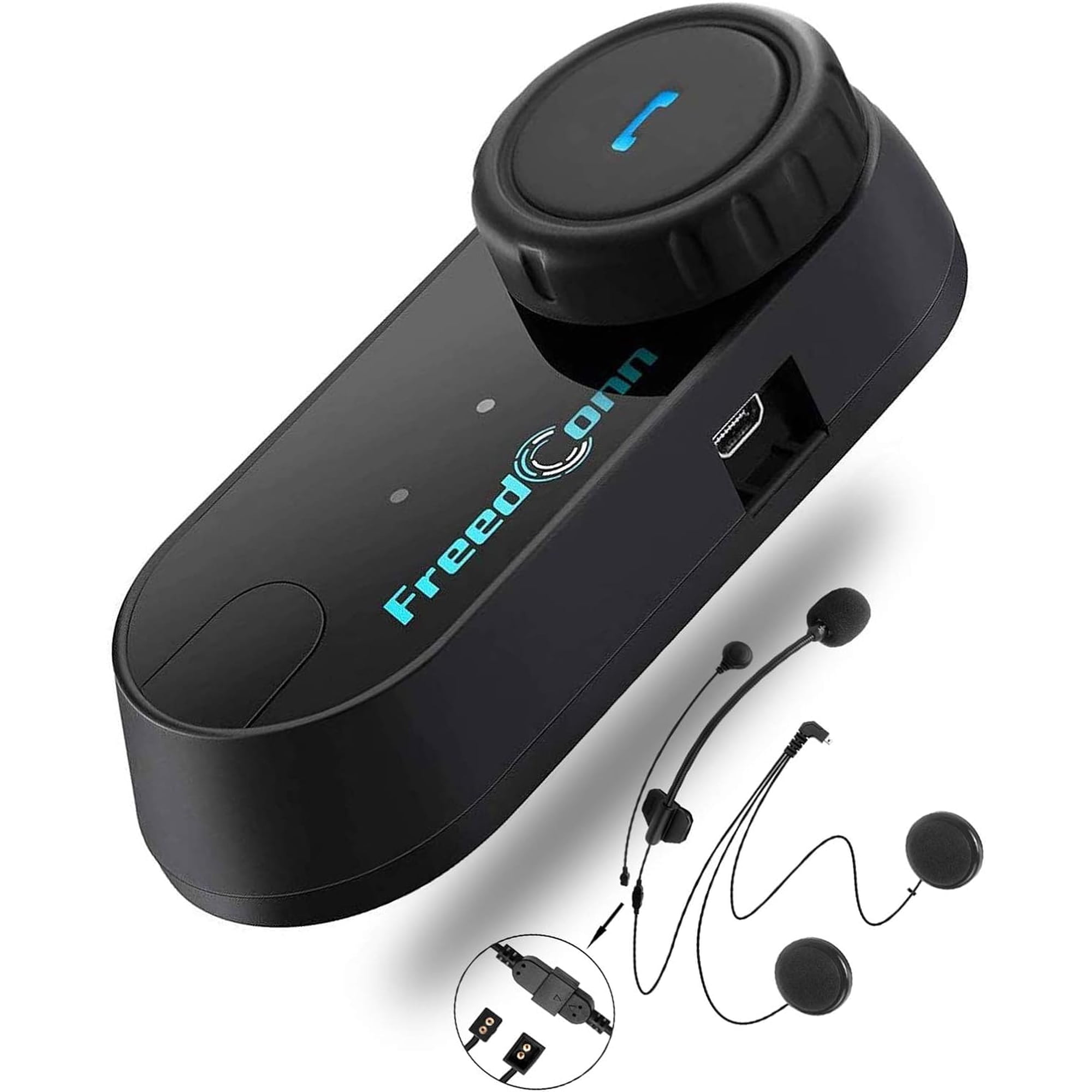 Auriculares Bluetooth Para Casco De Moto Freedconn Tcom Vb