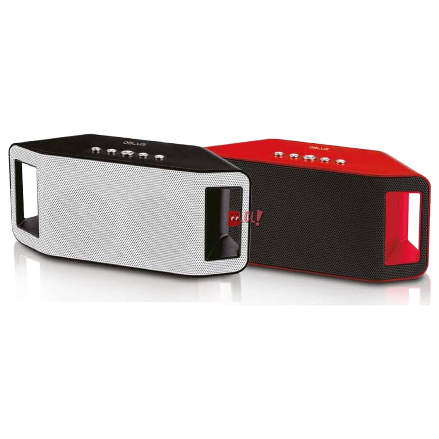 Dblue - Parlante Bluetooth Radio Portátil Negro - Ps