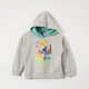 thumbnail image 1 of Poleron Con Gorro Niña Lilo y Stitch Gris Disney, 1 of 4