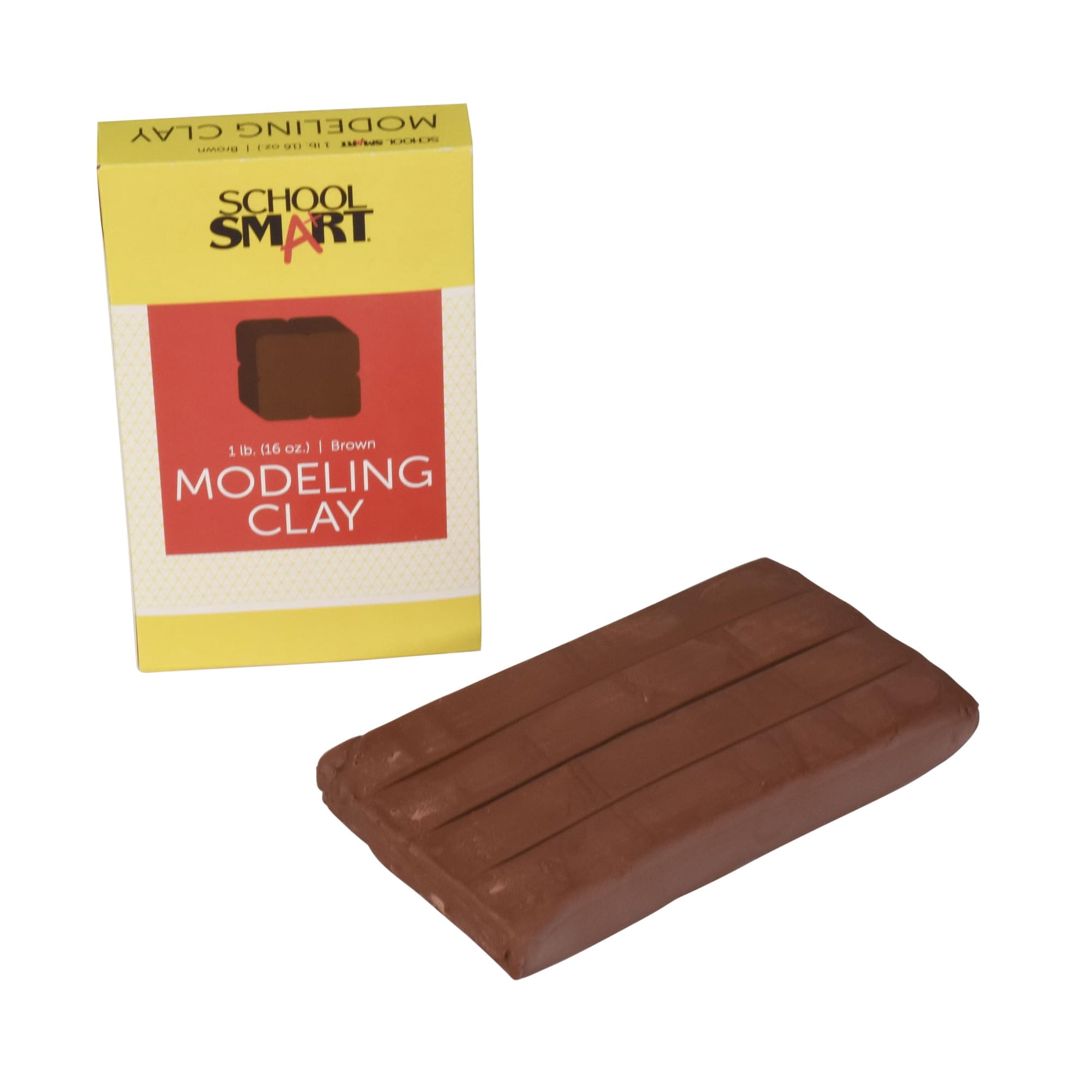 Arcilla De Modelar School Smart Brown 0,45 Kg