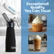 thumbnail image 3 of Dispensador de crema batida CreamRight de aluminio, 500 ml, rosa, 3 of 6
