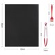 thumbnail image 5 of Juego de 3 alfombrillas para parrilla de barbacoa, antiadherentes, reutilizables, para uso antiadherente en parrillas eléctricas de carbón, con cepillo de silicona rojo y clip para alimentos de 9, 5 of 8