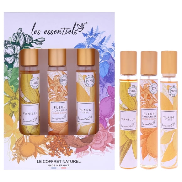 Set de perfumes Les Essentials Le Coffret Natural 3x30 ml EDP