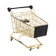 thumbnail image 4 of Mini Carrito De La Compra, Accesorios Para Fotos, Juego De Simulación, Favores De Fiesta Para Niña, Juguetes Para Niños, Dorado, 4 of 5