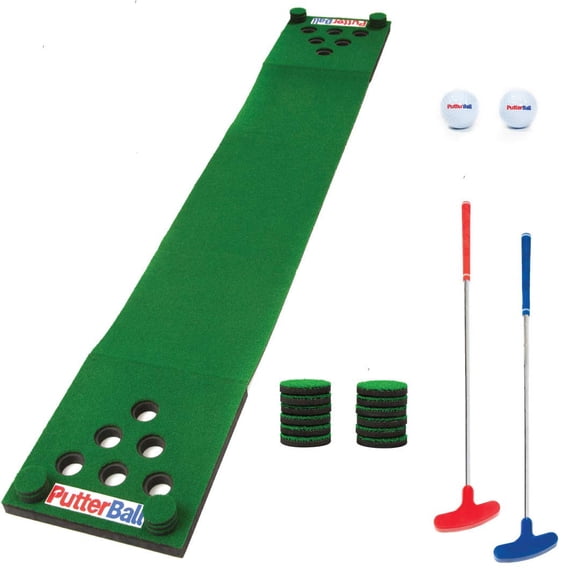 Juego de golf Pong original PutterBall con putting green de 12 pies