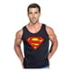thumbnail image 1 of Polera Superman Superheroe Liga De La Justicia Tank Gym Talla 2xl Negro Hombre, 1 of 3