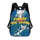 thumbnail image 1 of Pinky y Cerebro-theme Backpack, Campus style schoolbag Bookbag with Adjustable Shoulder Straps And Large Zip Compartment, Unisex Travel Bags., 1 of 6